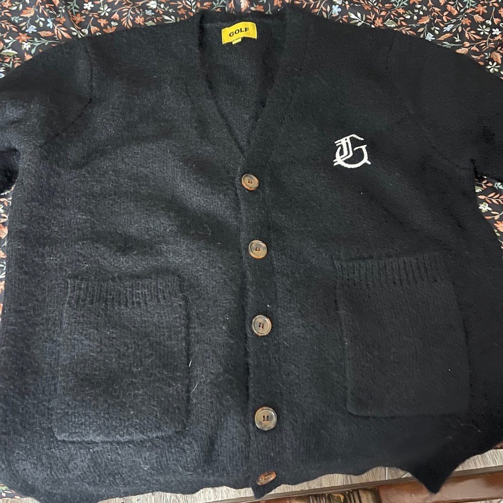 New golf cardigan